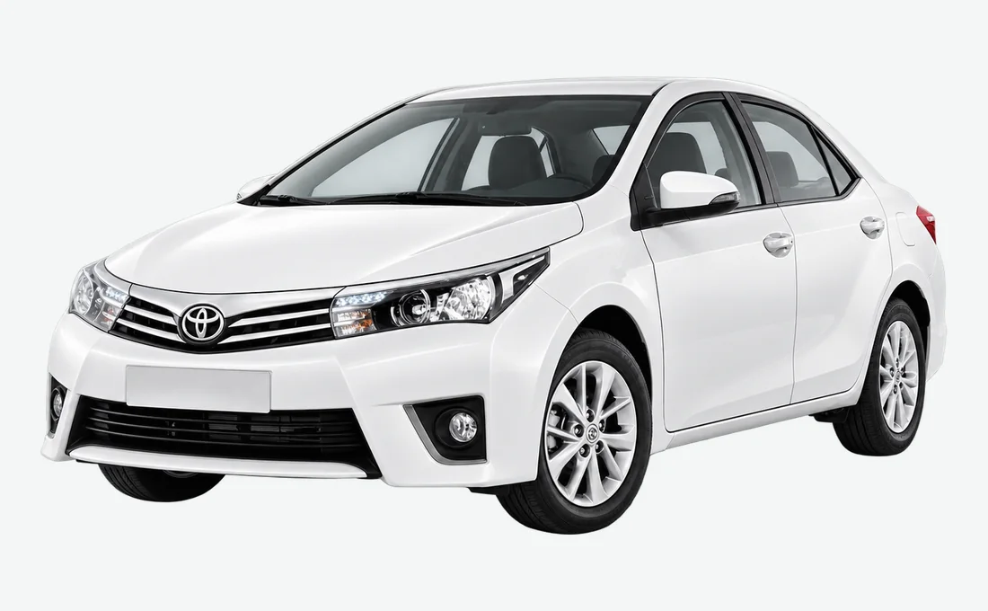 Toyota Corolla GLI car rental in Attock