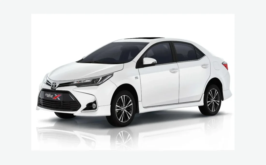 Toyota Grande car rental in Attock
