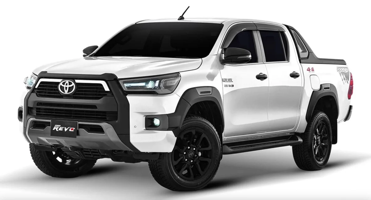 Toyota Hilux Rocco from the rental fleet